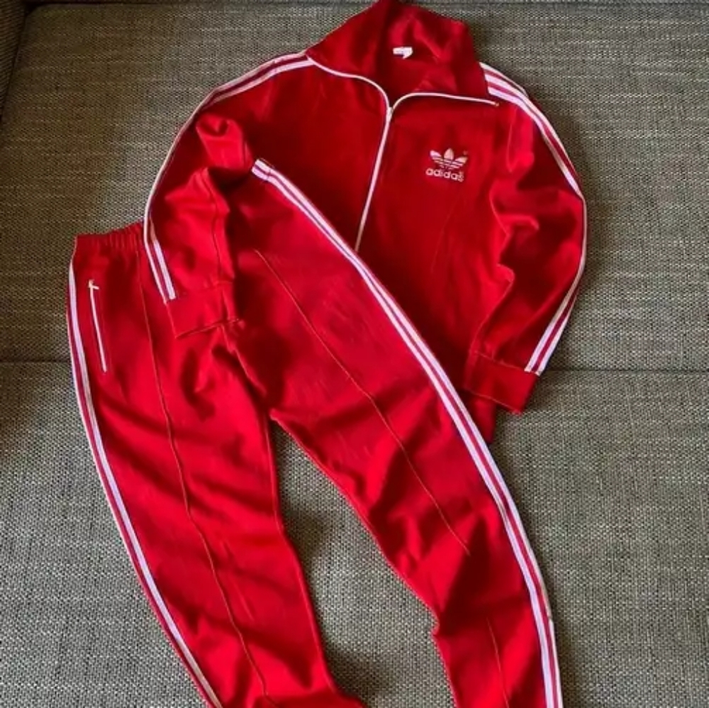 1980s Vintage Adidas Original Tracksuit